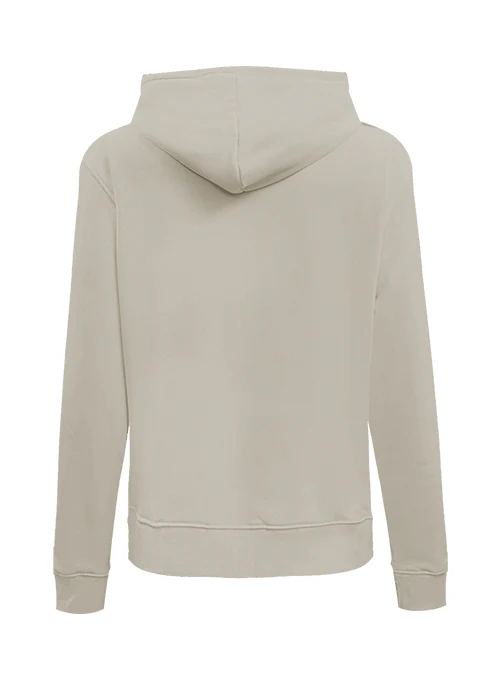 Women's Pro Standard Classic Icon Taupe Milwaukee Bucks Hooded Sweatshirt - Image 2