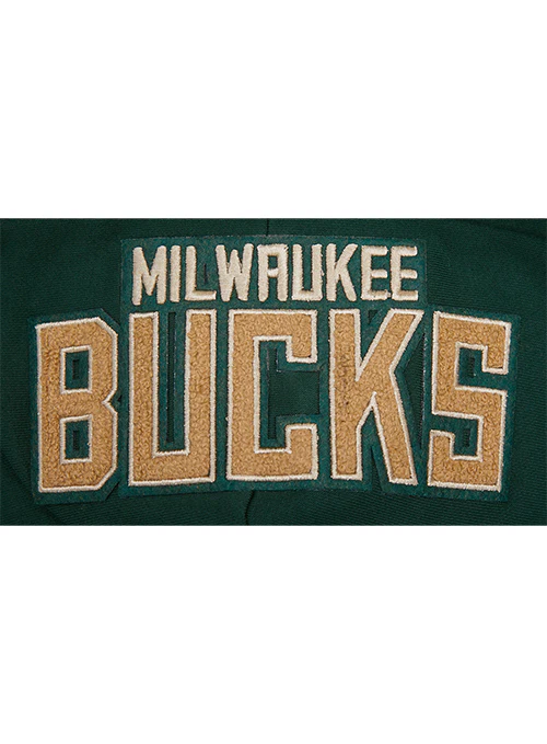 Women's Pro Standard Pennants Milwaukee Bucks Hooded Sweatshirt - Image 5