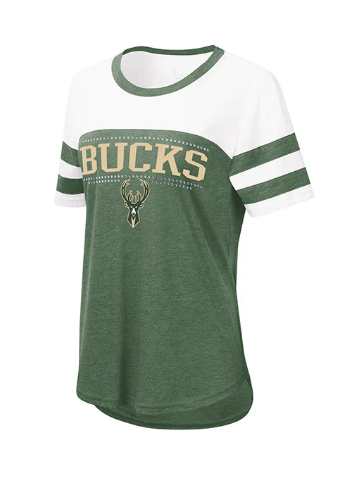 Women's Touch Setter Milwaukee Bucks T-Shirt