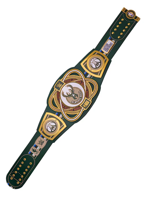 WWE Legacy Milwaukee Bucks Title Belt - Image 5