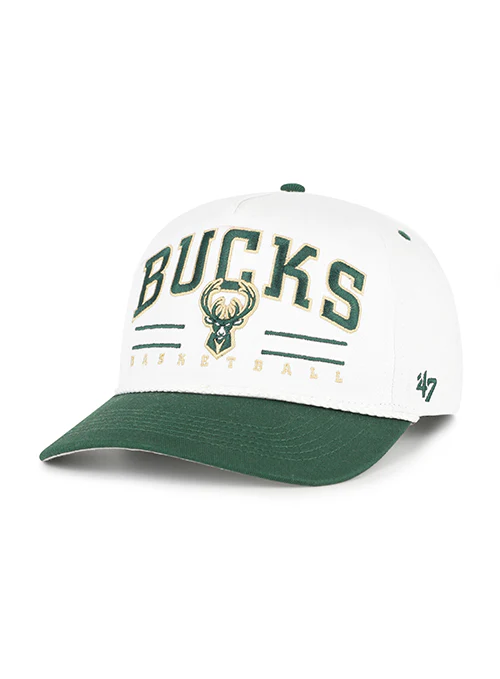 Youth '47 Brand Roscoe Hitch Rope Milwaukee Bucks Adjustable Hat