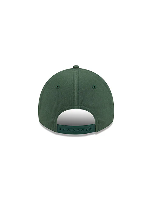 Youth Girls New Era 9twenty Script Green Milwaukee Bucks Adjustable Hat - Image 6