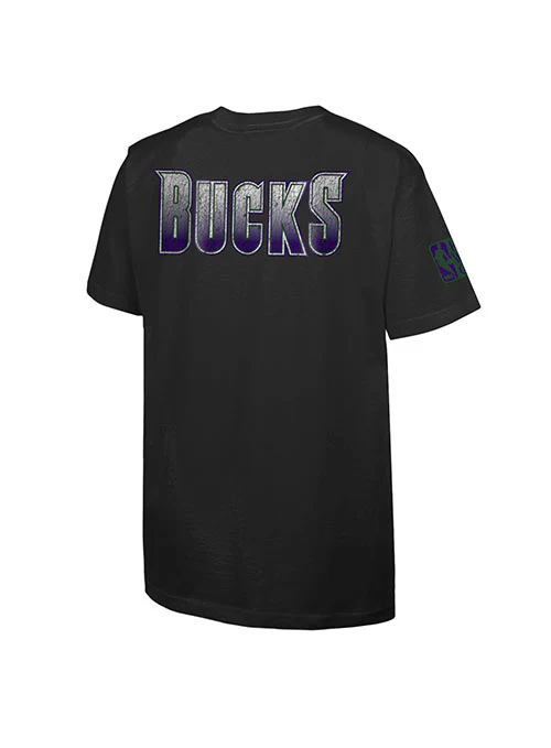 Youth Mitchell & Ness HWC '93 Hometown 2.0 Milwaukee Bucks T-Shirt - Image 2