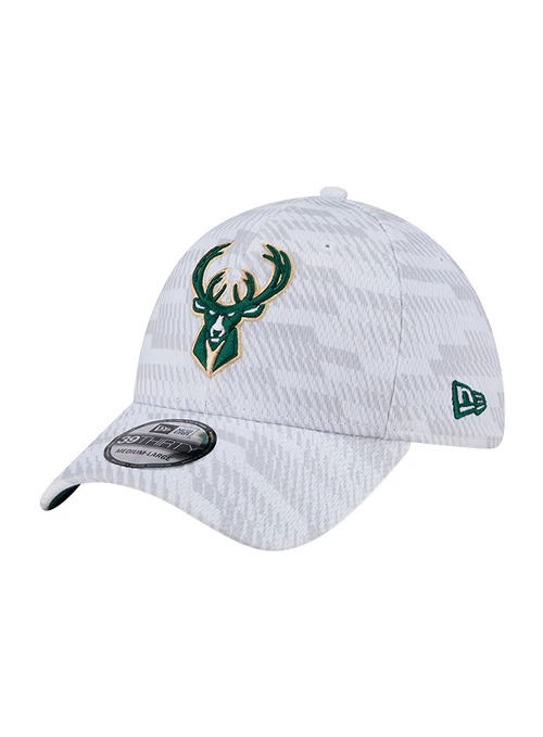 Youth New Era 39Thirty Graded Milwaukee Bucks Flex Hat
