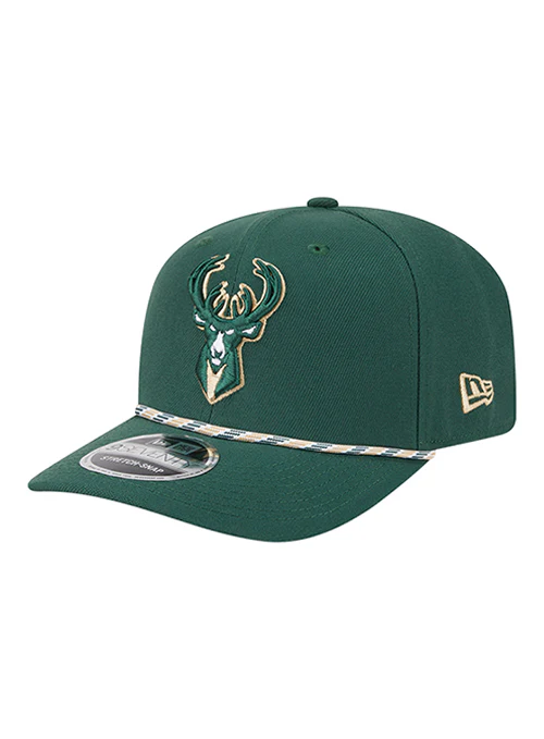 Youth New Era 9Seventy Multi Rope Milwaukee Bucks Snapback Hat