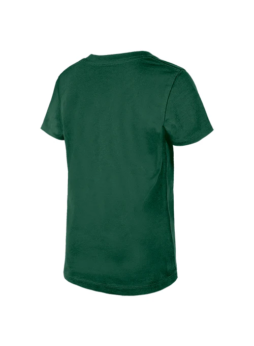 Youth New Era Glitter Heart Milwaukee Bucks T-Shirt - Image 3