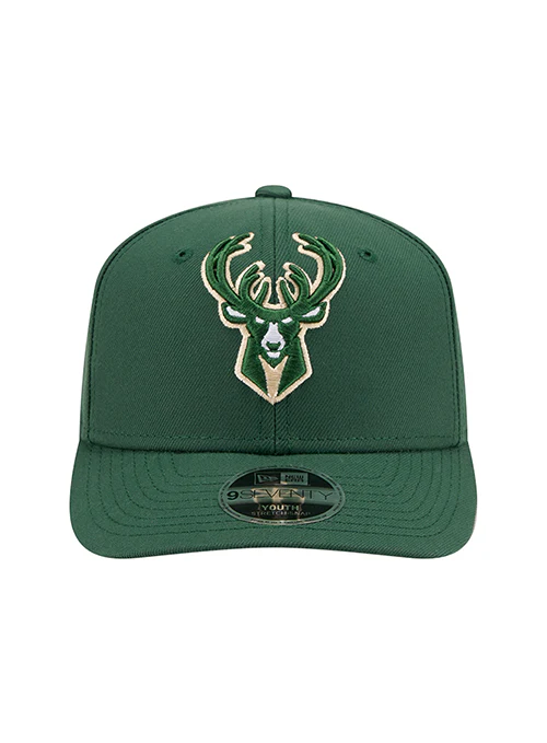 Youth New Era 9Seventy Perform Milwaukee Bucks Stretch-Snap Hat - Image 3