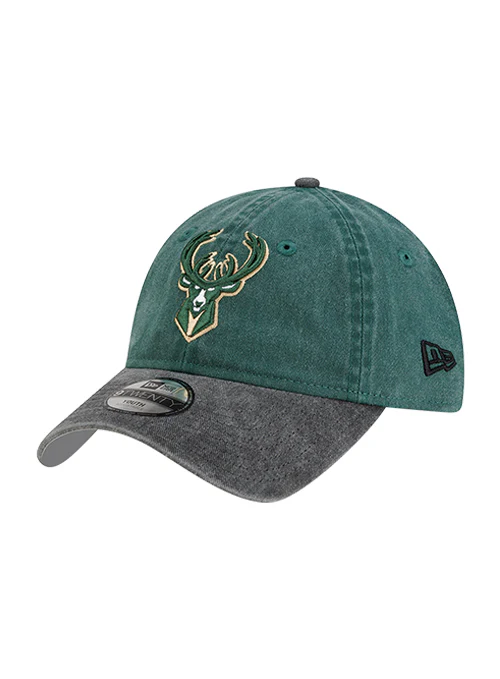 Youth New Era 9Twenty Select Milwaukee Bucks Adjustable Hat