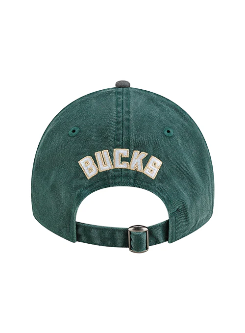 Youth New Era 9Twenty Select Milwaukee Bucks Adjustable Hat - Image 4