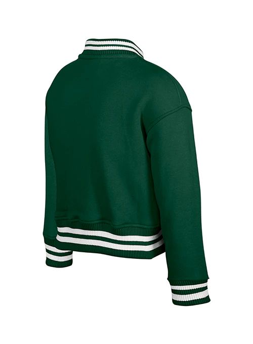 Youth New Era Varsity Milwaukee Bucks Fleece Jacket - Image 2