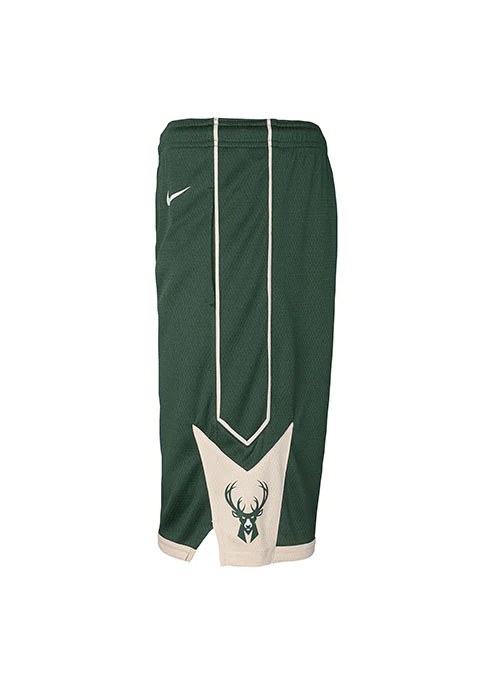 Youth Nike Icon Milwaukee Bucks Swingman Shorts - Image 2
