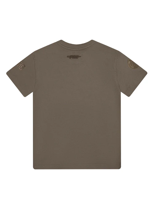 Youth Pro Standard Neutral Brown Milwaukee Bucks T-Shirt - Image 2